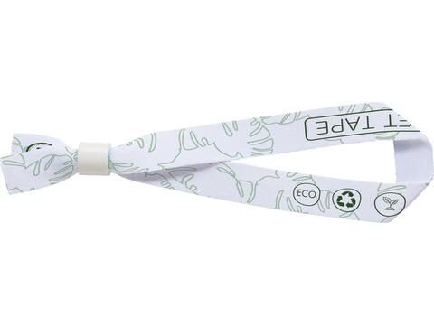 Et recycled PET sublimation bracelet 1 side