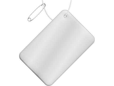 RFX™ rectangular reflective PVC hanger small