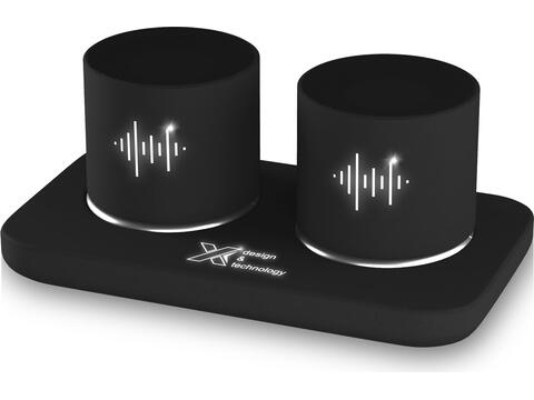 SCX.design S40 light-up dual stereo speaker station