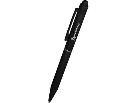 SCX.design B10 antibacterial ballpoint pen with light-up logo