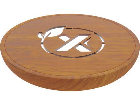 SCX.design W23 10W wireless charging pad with light-up logo