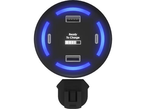 SCX.design H11 light-up logo smart home charger