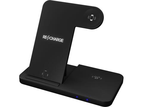 SCX.design W28 3-in-1 wireless charging base with phone stand