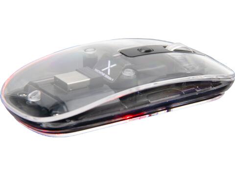 SCX.design O24 transparent multimode wireless 2.4Ghz Bluetooth® mouse