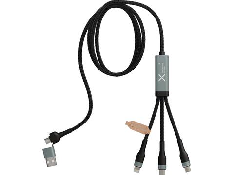 SCX.design C53 100W 5-in-1 rPET ultra fast charging cable