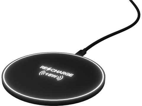 SCX.design W21 15W light-up logo wireless charging pad