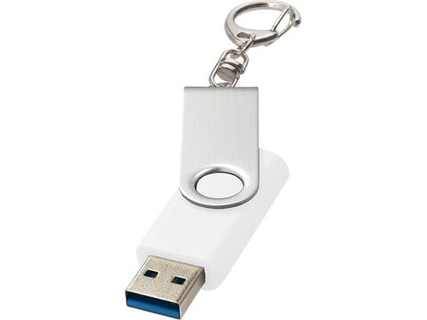 Rotate USB 3.0 with keychain