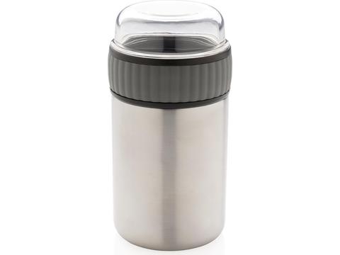 2-in-1 vacuum lunch flask