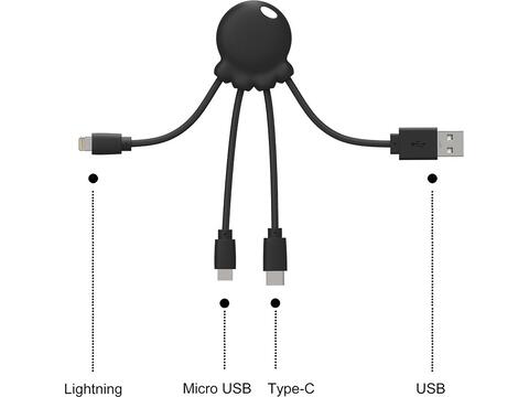 Octopus Eco cable USB, Type C, Micro-USB, Lightning