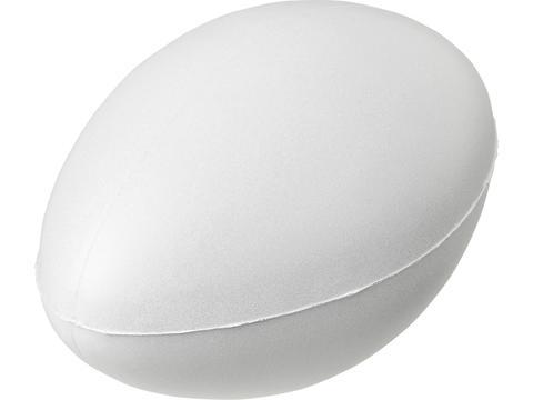 Ruby rugby ball-shaped stress reliever