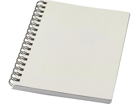 Desk-Mate® A6 recycled colour spiral notebook