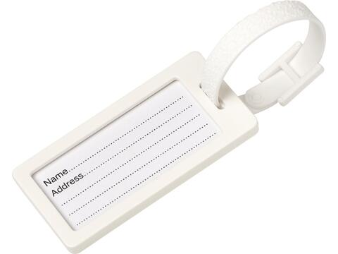 River recycled window luggage tag