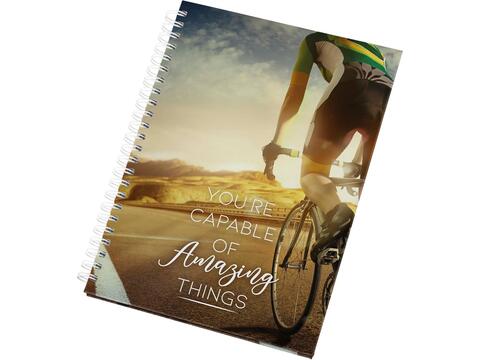 Desk-Mate® A5 hard cover undated diary