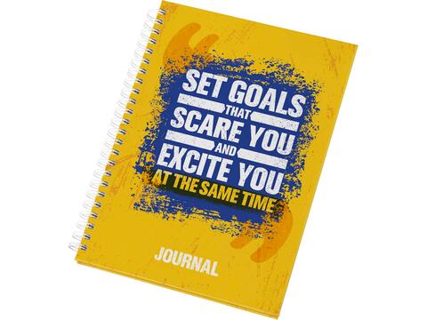 Desk-Mate® A5 hard cover journal