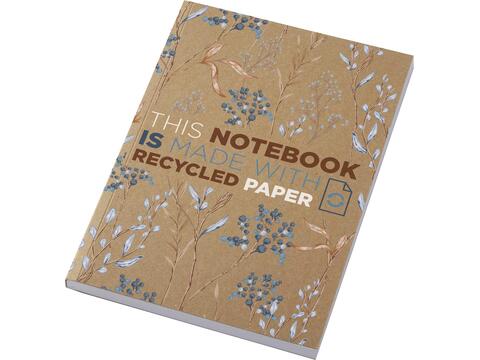 Novella Austen A5 recycled soft cover kraft notebook - 100 sheets