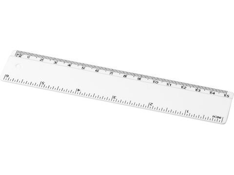 Refari 15 cm recycled plastic ruler