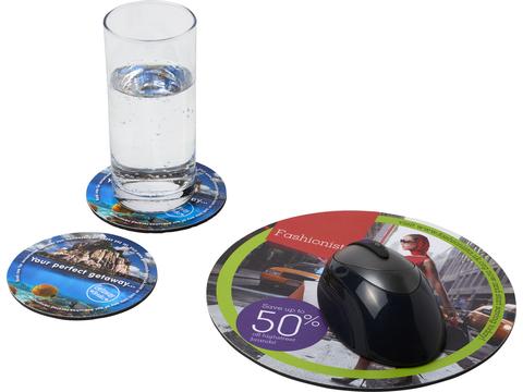 Q-Mat® mouse mat and coaster set combo 5