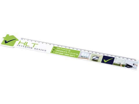 Loki 30 cm house shaped plastic ruler