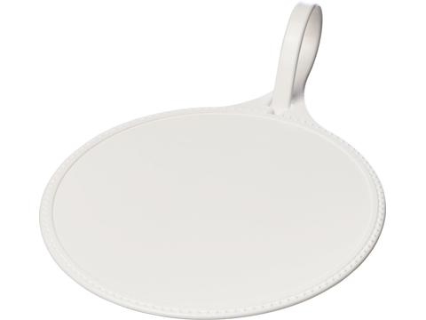 Rami round luggage tag