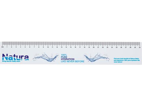 Sticky-Mate® recycled sticky notes with printed 30 cm ruler