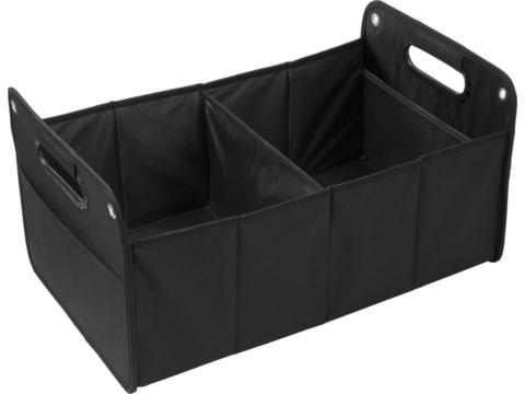 Foldable car organizer