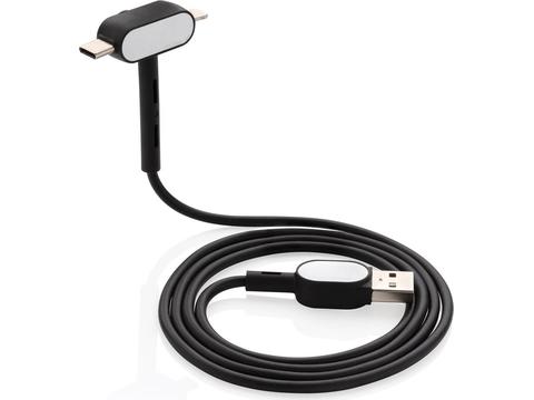 3-in-1 phone stand cable
