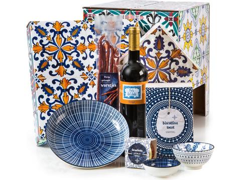 Christmas gift package Azulejo