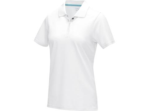 Graphite short sleeve women’s GOTS organic polo