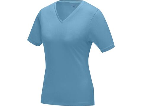 Kawartha short sleeve women's GOTS organic V-neck t-shirt