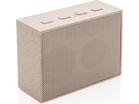 Wheat straw 3W mini speaker