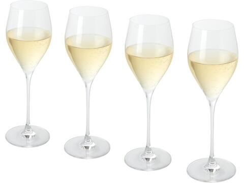 Sereno 4-piece prosecco glass set