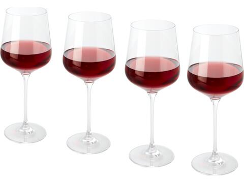 Geada 4-piece red wine glass set