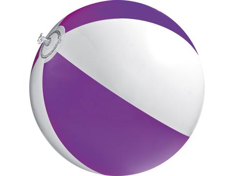 Bicoloured beach ball