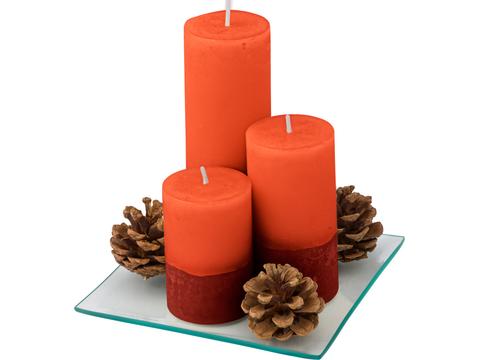 Set of 3 pilar candles