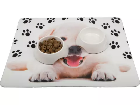 Papillon food bowl placemat small