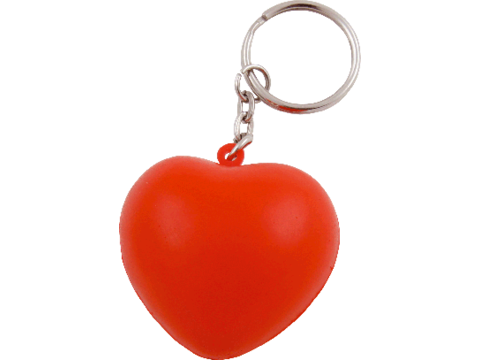 Anti-stress key-ring heart