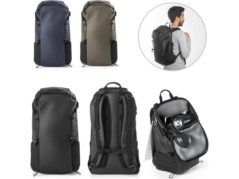 Hiking backpack with waterproof coating