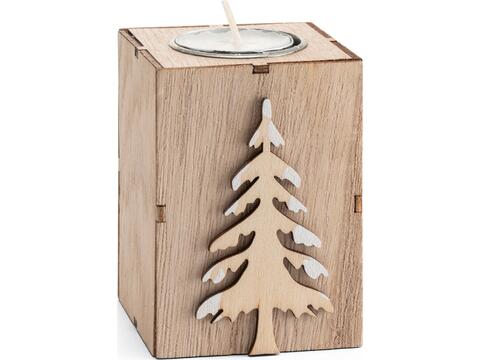 MDF Xmas candle holder