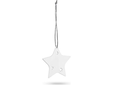 Star-shaped Christmas ornament