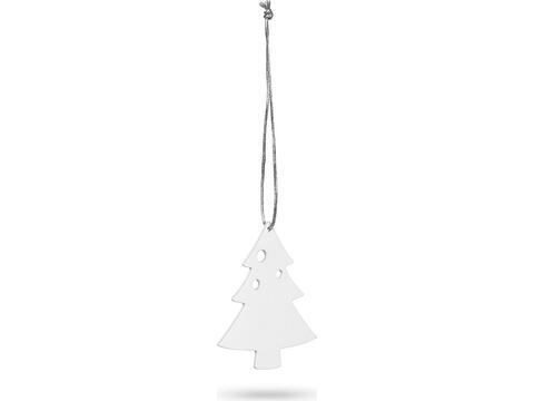 Pine-shapped Christmas ornament