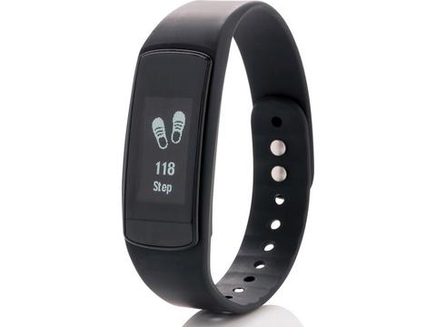 Activity tracker with touch screen and HR