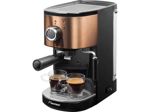 Espresso machine copper