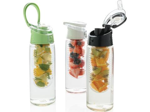 Lockable infuser bottle