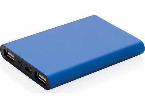 Aluminium 5.000 mAh pocket powerbank