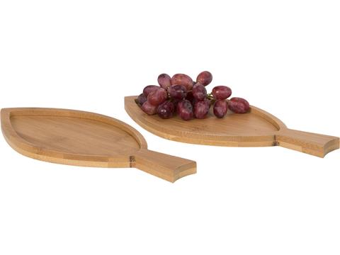 2-piece Bamboo Amuse set Fish