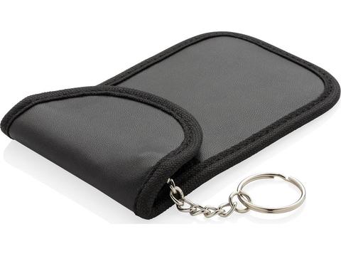 Anti theft RFID car key pouch