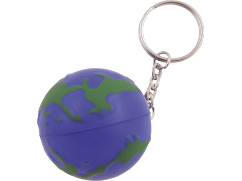 Anti-stress Worldglobe key-ring