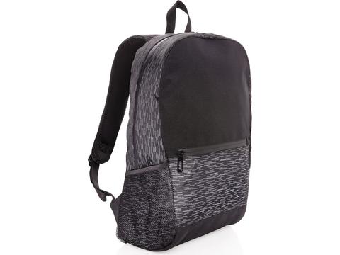 AWARE™ RPET Reflective laptop backpack