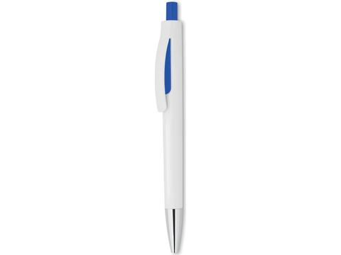 Push button pen Lucerne White