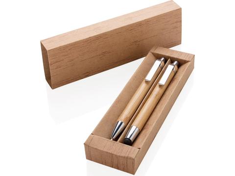 Bamboo pen set